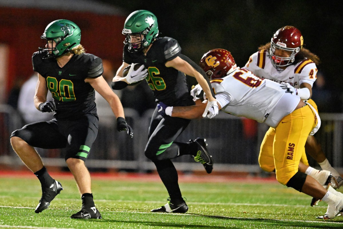 a Central Catholic West Linn 6A Oregon football semifinal November 17 2023 Leon Neuschwander 23